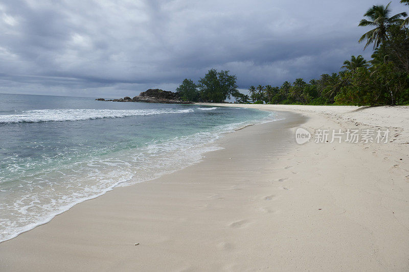 Anse Kerlan，普拉林，塞舌尔